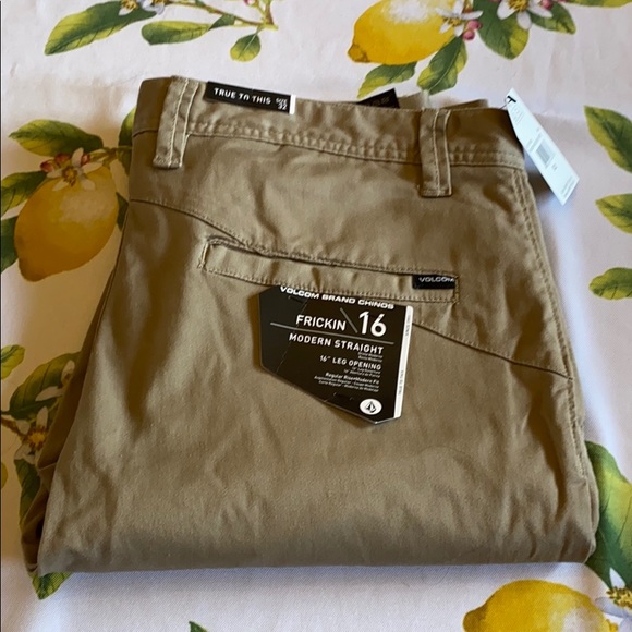 NWT Volcom Brand Chinos - Picture 5 of 7